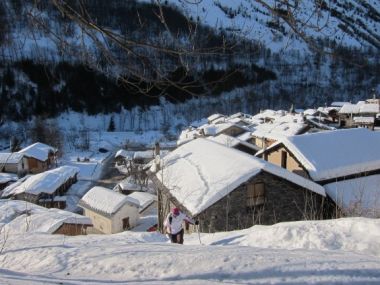 Skidorf Villarenger (bei St. Martin de Belleville)