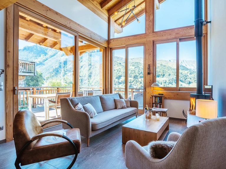 Ferienhaus Caseblanche Eceel mit Holzofen