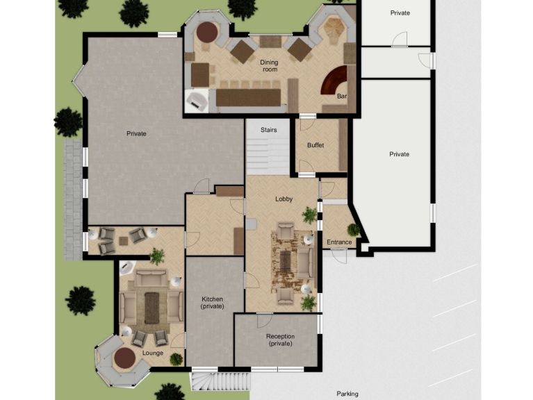 Ferienhaus Romantik Catering-Service inklusive