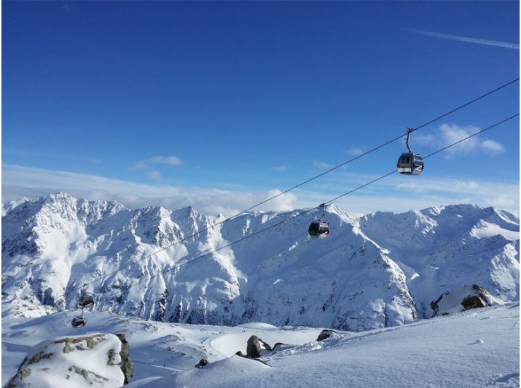 Skigebiet Frankreich