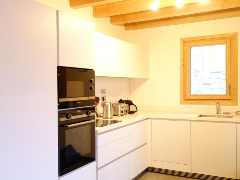 Ferienhaus Caseblanche Eceel mit Holzofen