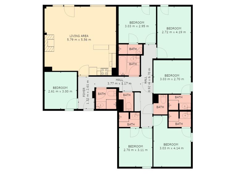 Ferienwohnung Les Arolles Komfort