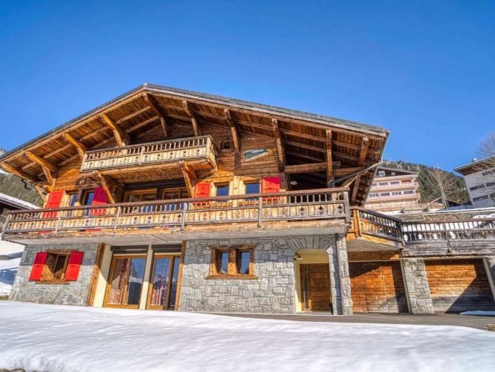 Ferienhaus Les 2 Vallees mit Außenwhirlpool und Sauna