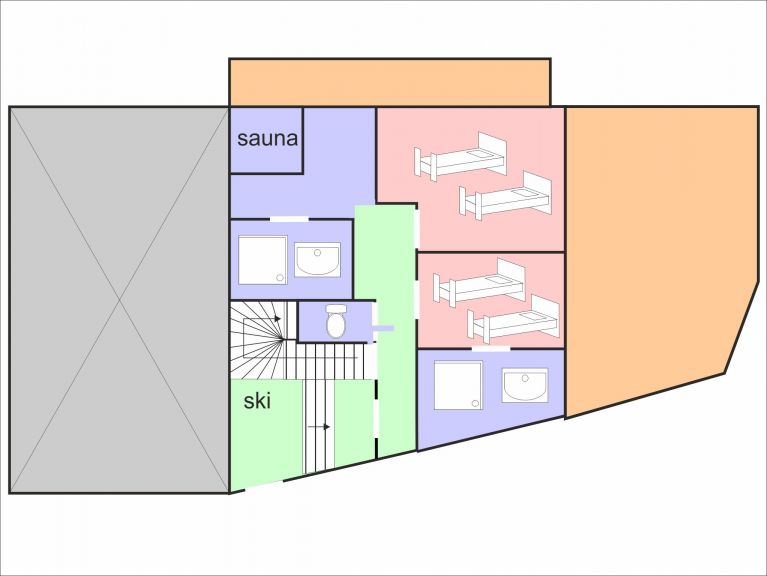 Ferienhaus Ulysse mit Infrarotsauna