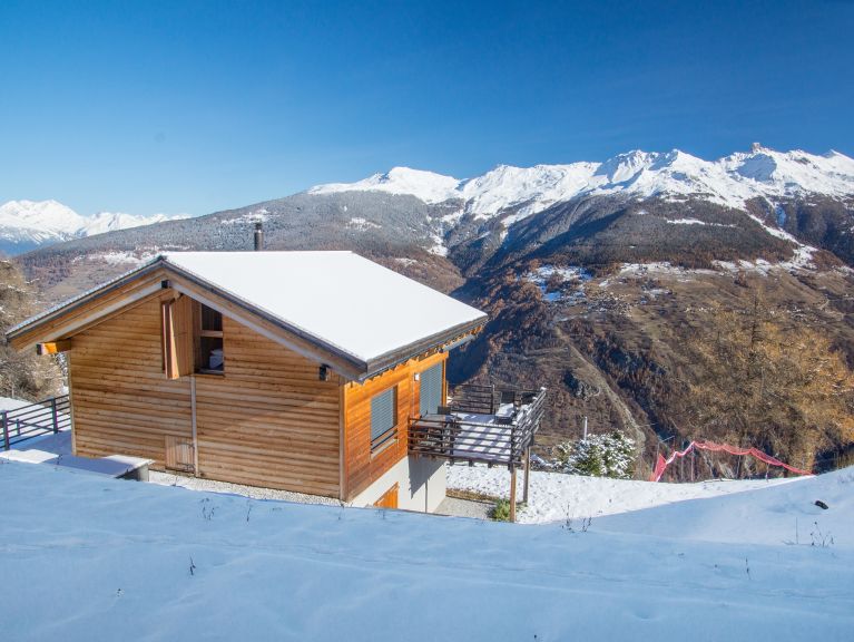 Ferienhaus sur Piste mit eigener Sauna