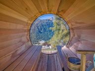 Ferienhaus Les Oisillons mit Außensauna-23