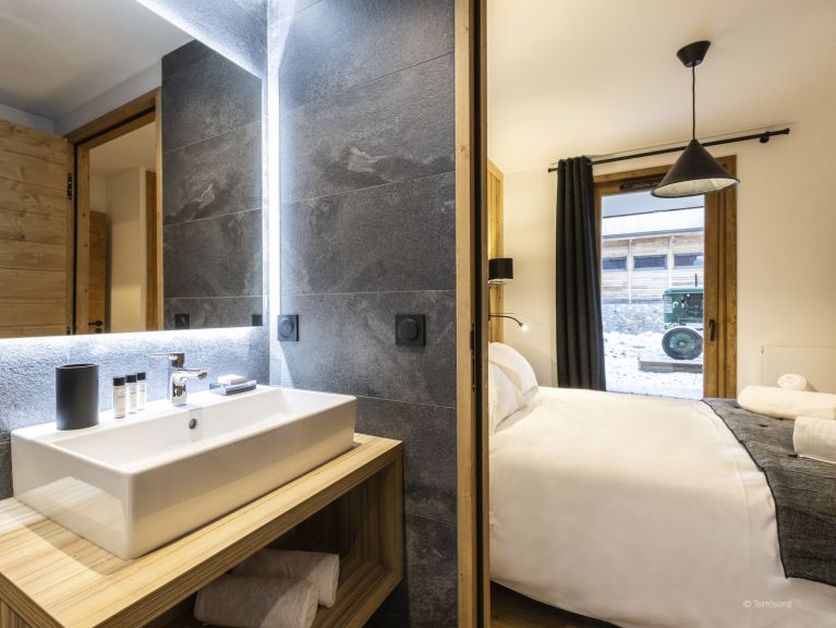 Ferienwohnung Le Flocon Blanc Bergblick