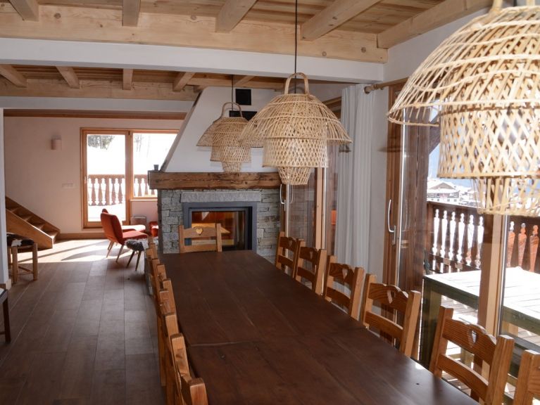 Ferienhaus de Bellecôte Barbe de Bouc mit Sauna
