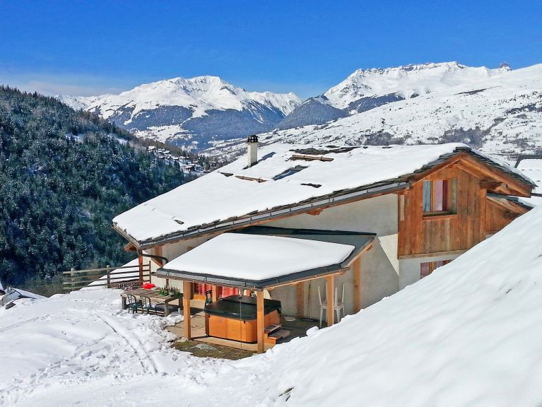 Ferienhaus Balcon du Paradis mit Außenwhirlpool und Sauna
