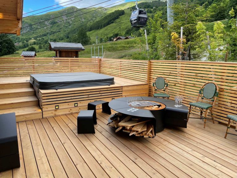 Ferienhaus Caseblanche Felicita mit Holzofen und Aussen-Whirlpool