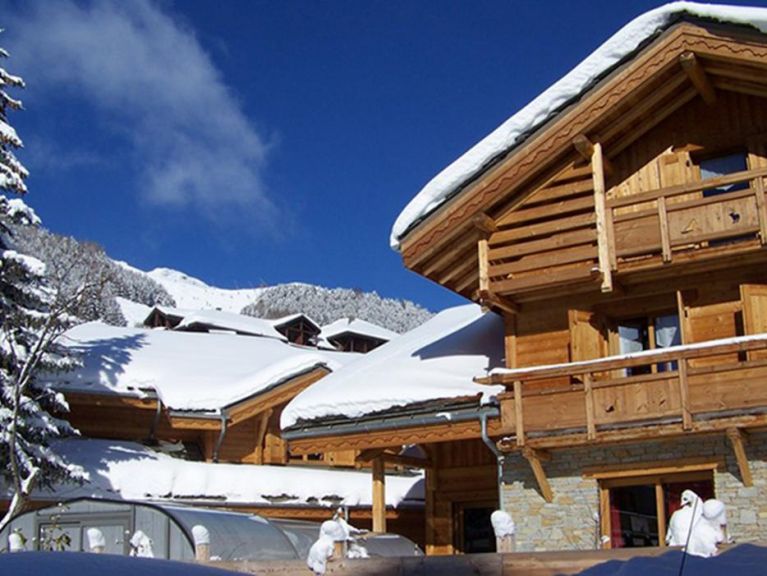 Ferienhaus Le Prestige Lodge mit privatem Schwimmbad