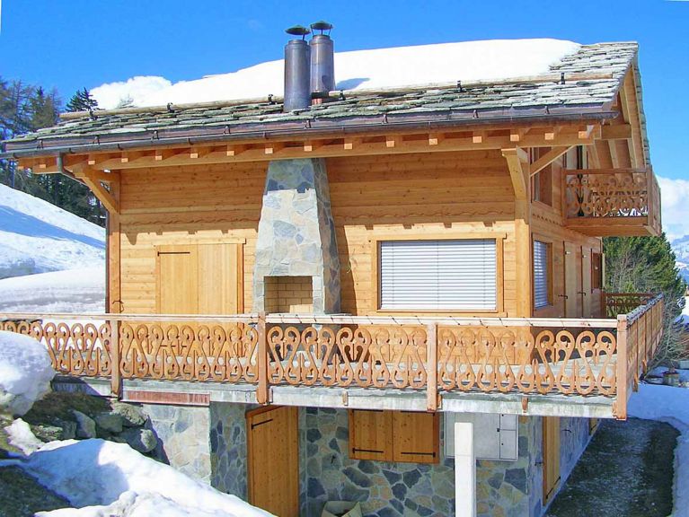 Ferienhaus Perle des Collons mit eigener Sauna