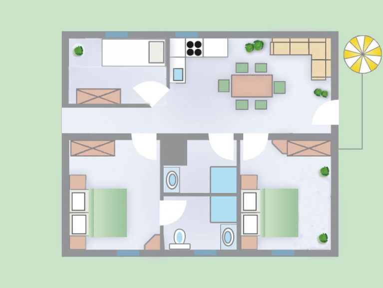 Ferienwohnung Sonnberg Ferienanlage Ferienwohnung Typ D