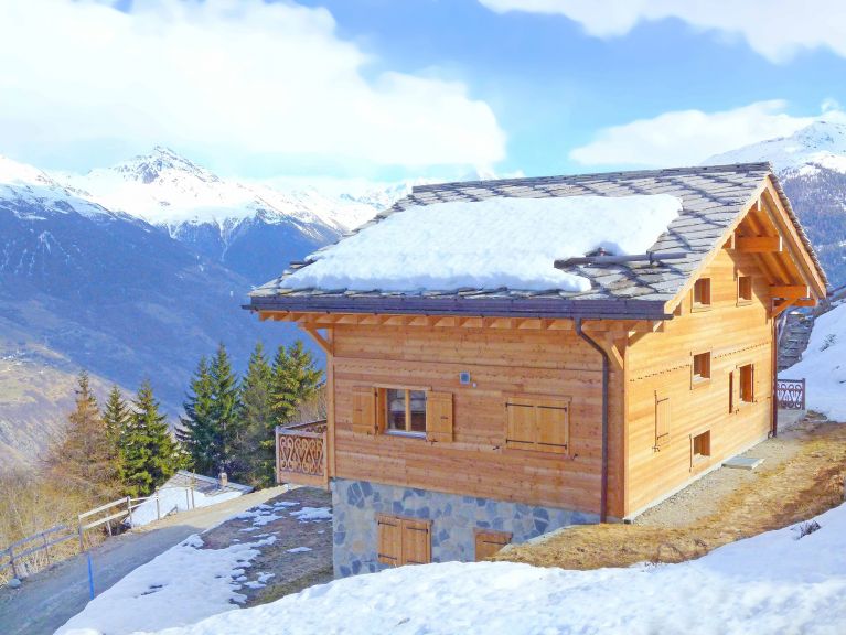 Ferienhaus Perle des Collons mit eigener Sauna