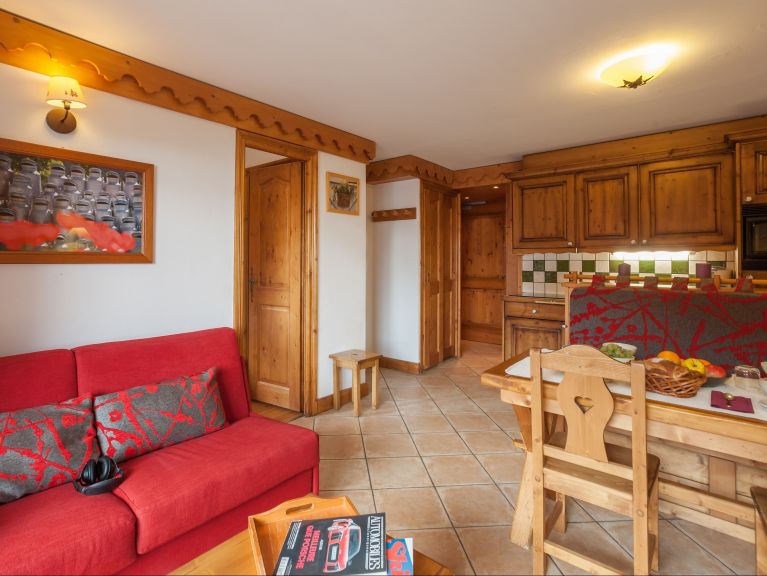 Ferienwohnung Les Alpages de Reberty Mit Schlafecke