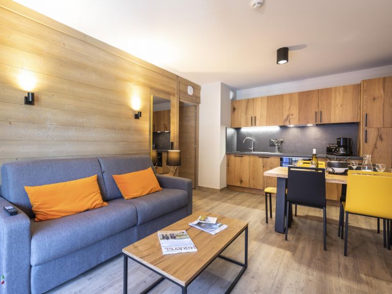 Ferienwohnung Club MMV Samoëns Village Bergblick