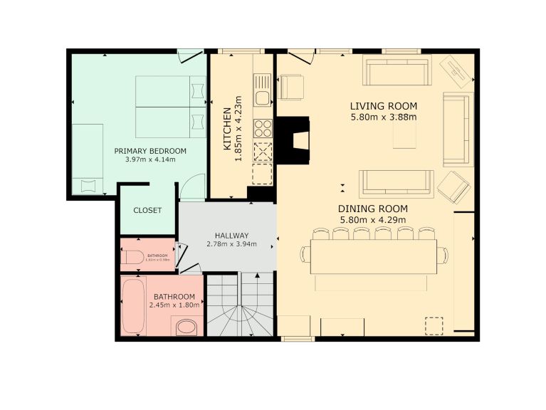 Ferienwohnung Les Arolles