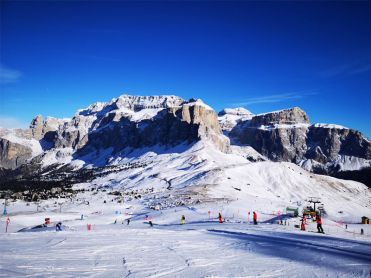 Skigebiet Dolomieten