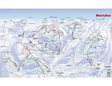 Pistenplan Montafon