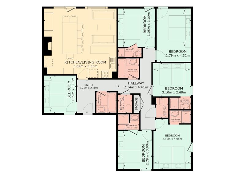 Ferienwohnung Les Arolles