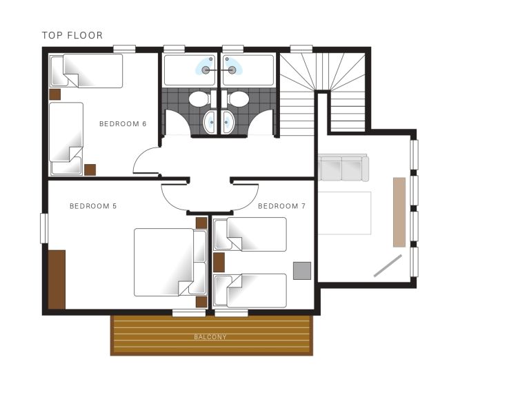 Ferienhaus de Bellecôte Typ 3, La Belle Maison