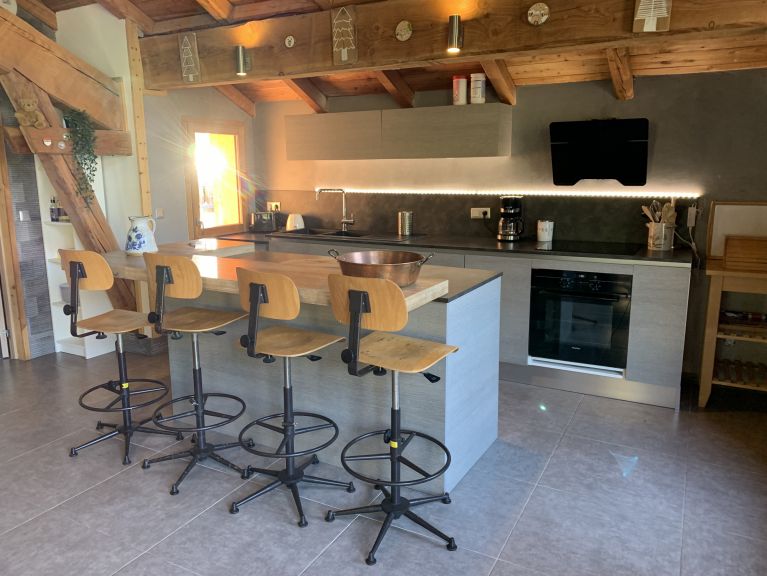 Ferienwohnung de Sarenne mit Außenwhirlpool