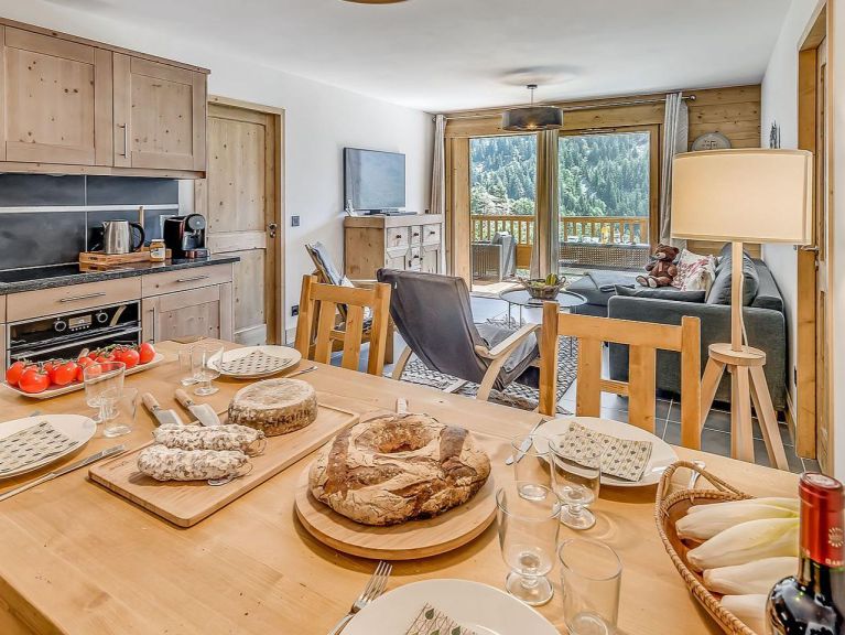 Ferienwohnung Résidence Les Nouveaux Alpages mit privatem Whirlpool