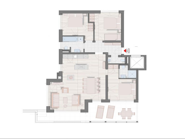 Ferienwohnung Wildkogelresorts Penthouse Typ IIIb