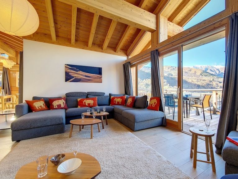 Ferienhaus Caseblanche Litote mit Kamin und Sauna
