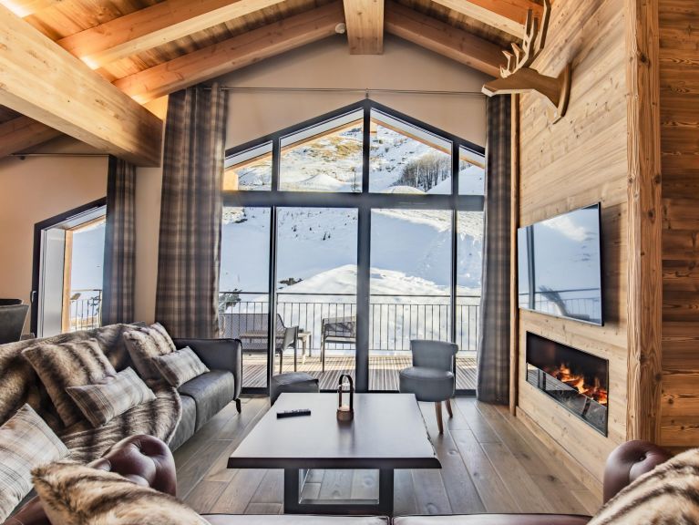 Ferienwohnung Lodge PureValley mit eigener Sauna