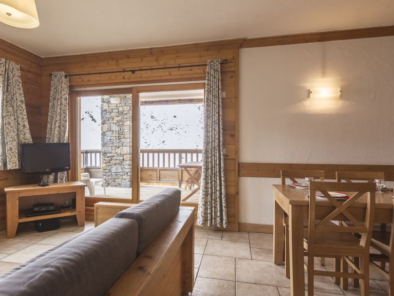 Ferienwohnung Dame Blanche mit Kabine und offenem Kamin