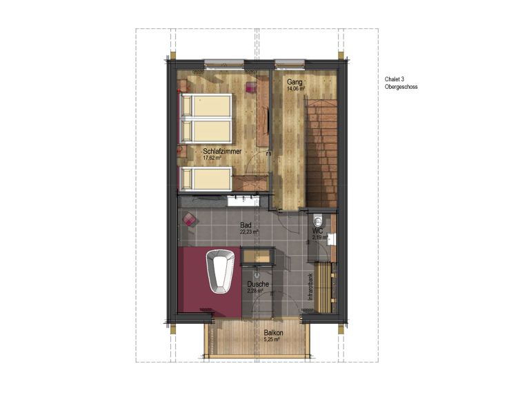 Ferienwohnung The Peak Jagd Chalet