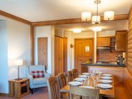 Ferienwohnung Arc 1950 Le Village Zugang zum Außenpool-10