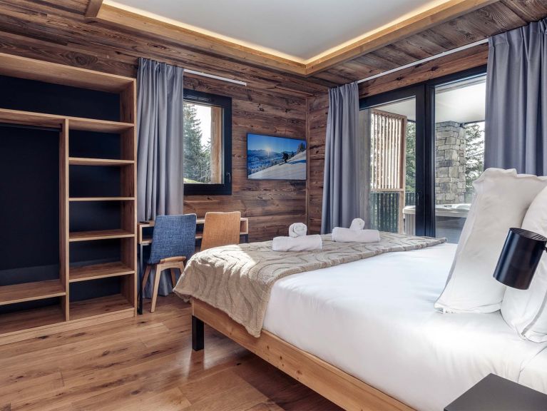 Ferienwohnung Résidence L'Orée du Bois mit Außenwhirlpool