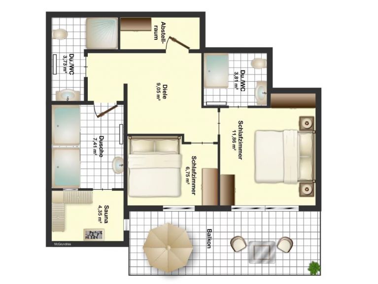 Ferienwohnung Enzianalm Bergstube mit Sauna