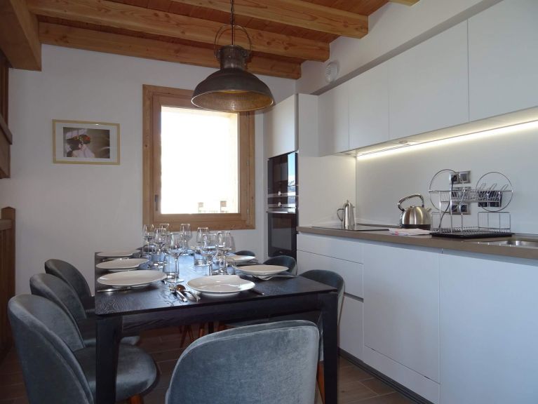 Ferienhaus Caseblanche Pomme de pin mit Holzofen und Sauna