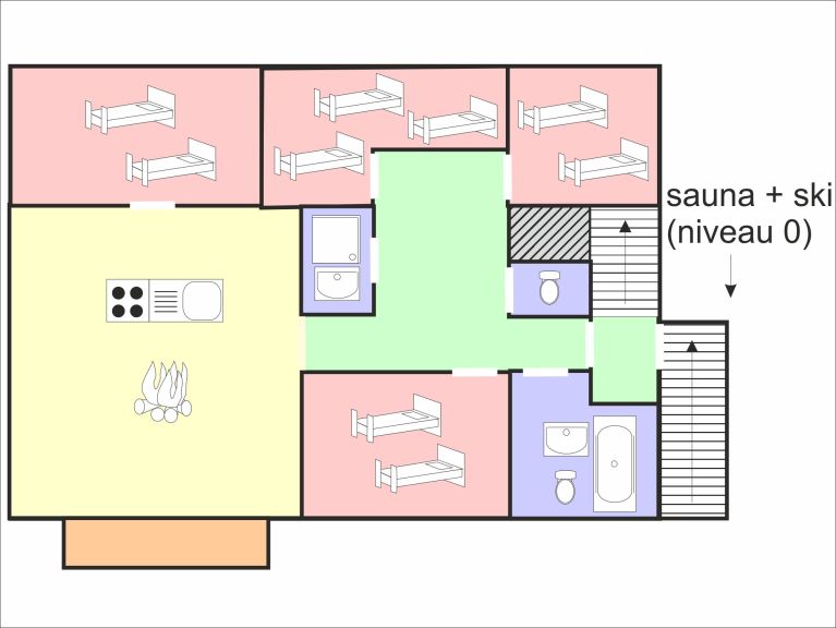 Ferienhaus Lavassaix Mit Sauna