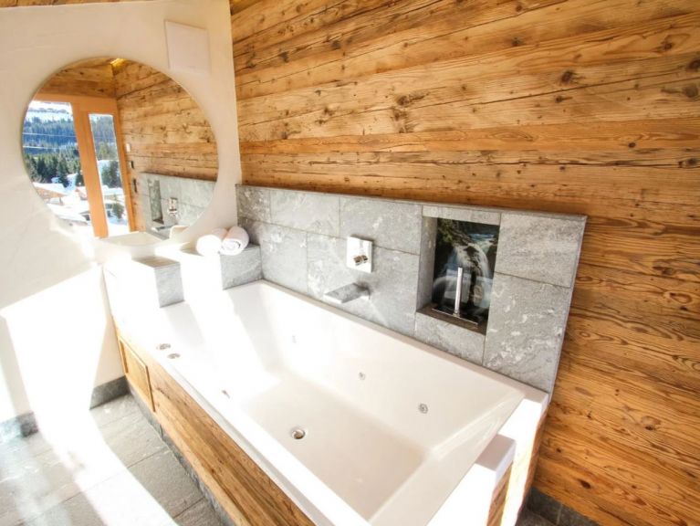 Ferienwohnung Enzianalm Bergstube mit Sauna
