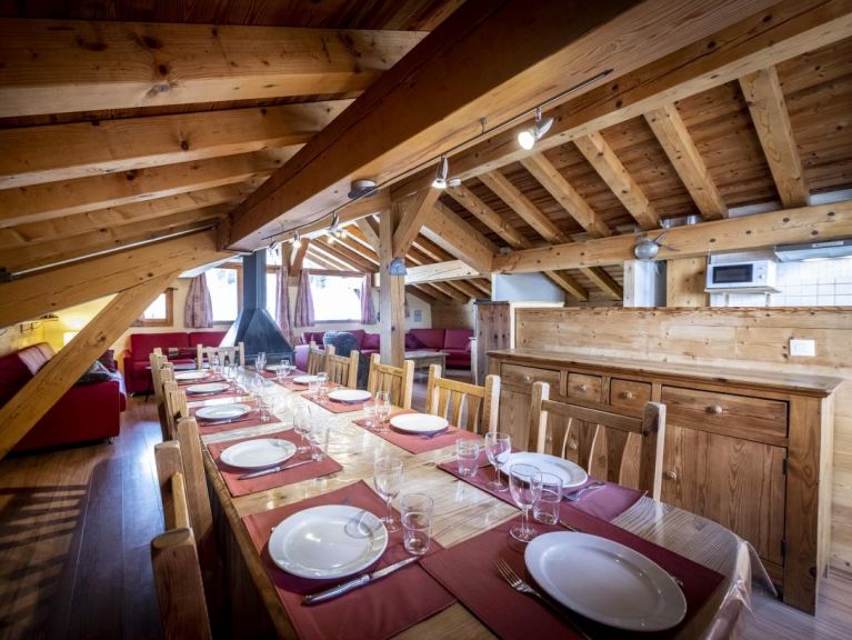 Ferienhaus du Cocoon Mont-Blanc mit Außenwhirlpool