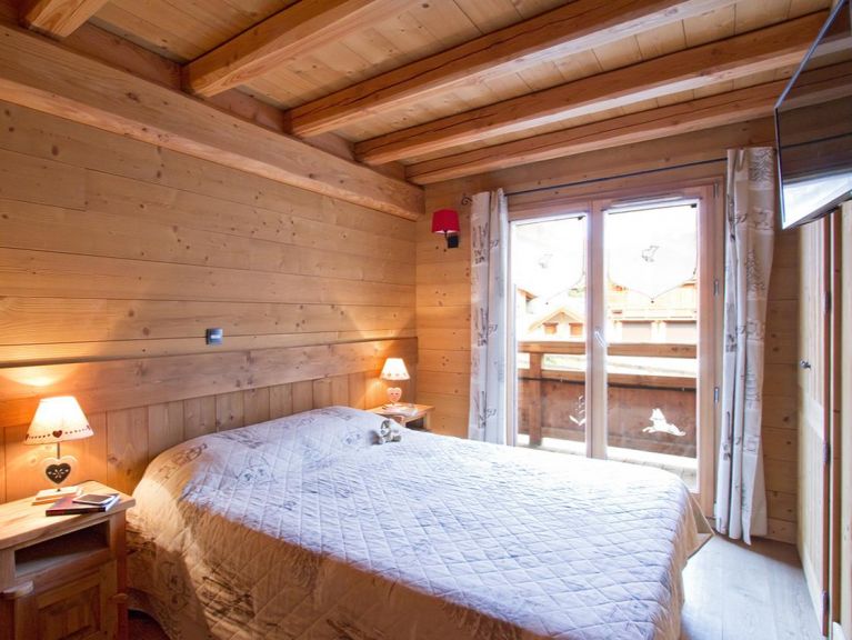 Ferienhaus Le Loup Lodge mit privat Schwimmbad und Sauna