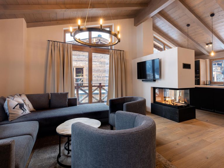 Ferienwohnung Das Neukirchen Penthouse Typ 3b - mit eigener Sauna