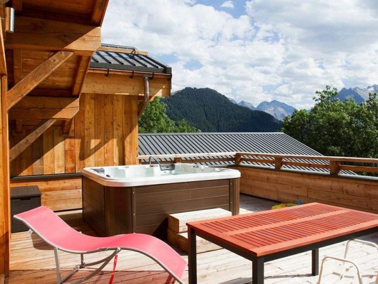 Ferienhaus Nuance de Bleu mit eigener Sauna und Außenwhirlpool