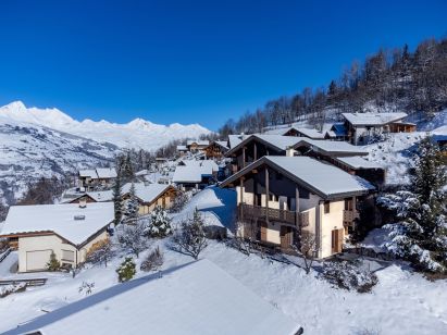 Ferienhaus Le Chazalet Sauna, Außenwhirlpool und Catering inklusive-1