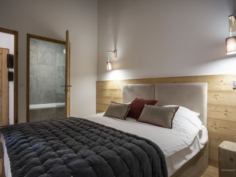 Ferienwohnung Le Diamant des neiges Bergblick