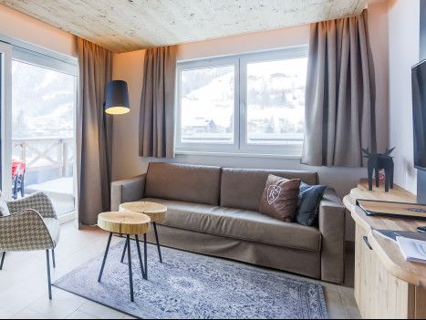 Ferienwohnung Avenida Panorama Suites Suite 1 Schlafzimmer mit Sauna