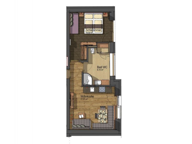 Ferienwohnung The Peak Melisande 3