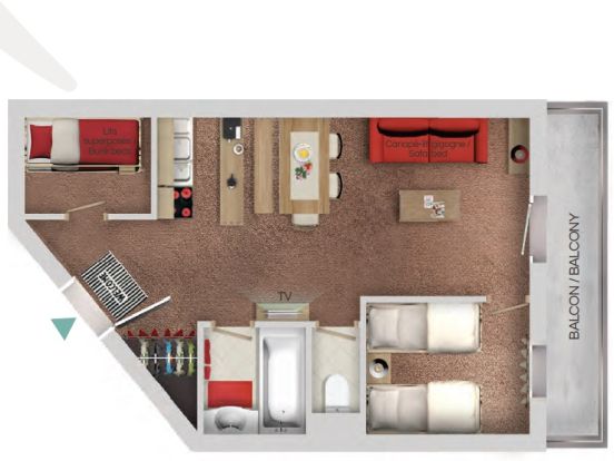 Ferienwohnung Le Cheval Blanc-8