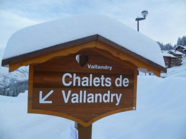 Ferienhaus De Vallandry Le Dahu mit Sauna