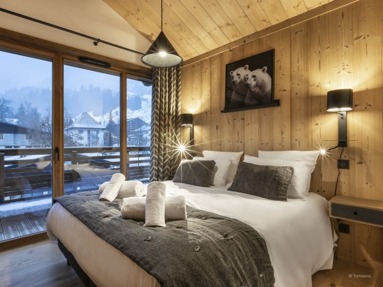 Ferienwohnung Le Flocon Blanc Bergblick