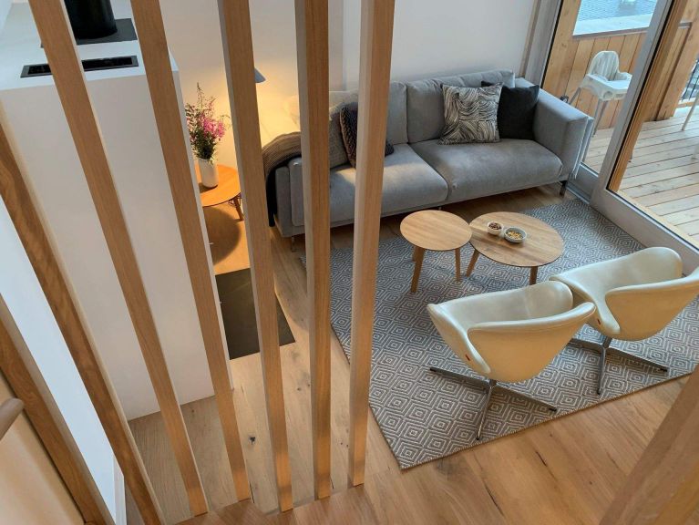 Ferienhaus Caseblanche Retreat mit Holzofen und Sauna